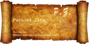 Perczel Zita névjegykártya
